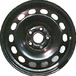 Volkswagen Wheel STL69818 Steel Black
